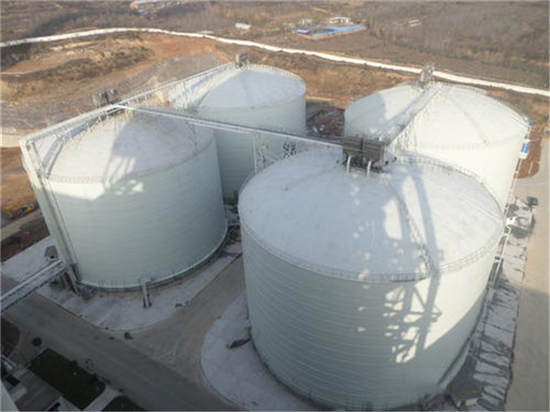 滨州5000吨立式粉煤灰储存罐